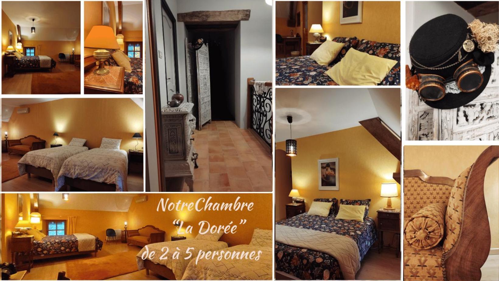 La Baudiniere, Chambre La Doree Boyer Eksteriør billede